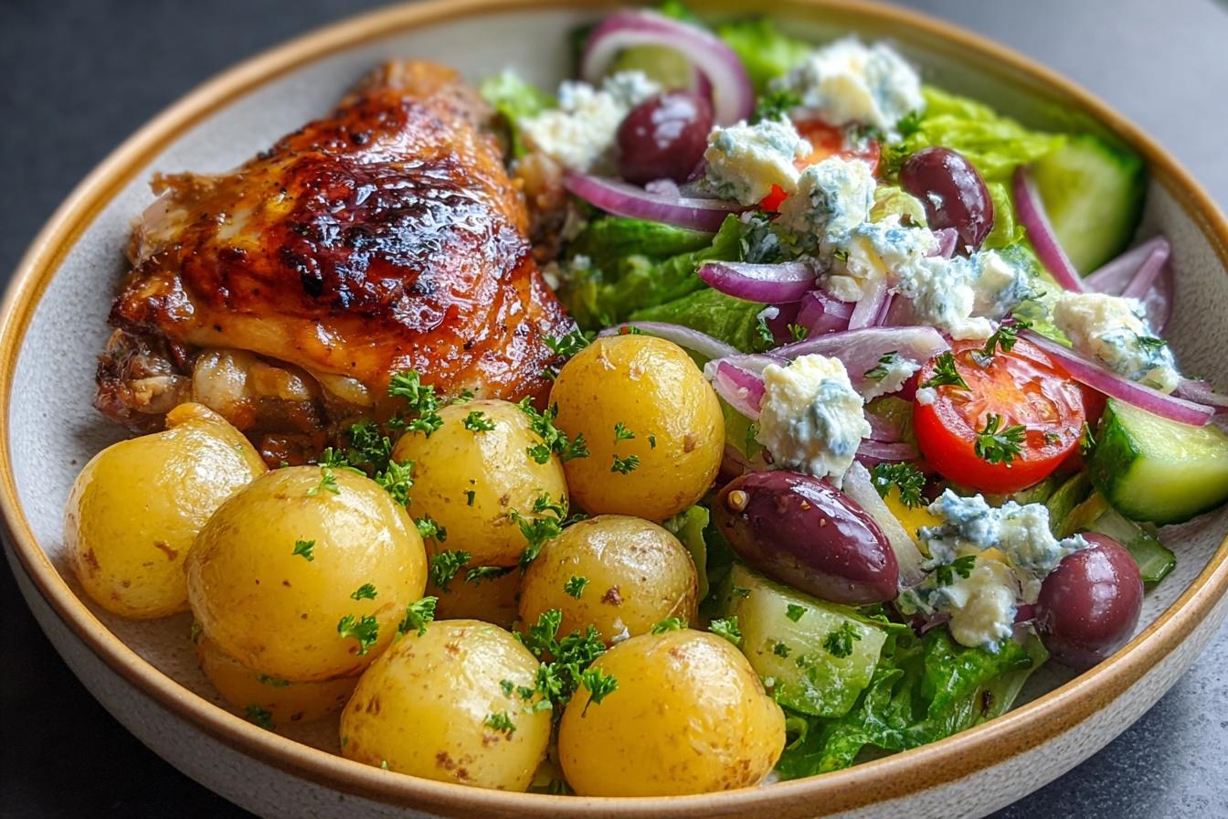 Mediterranean Roasted Chicken