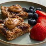 Peanut Butter Baked Oatmeal Bars