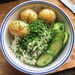 creamy chive potato bowl