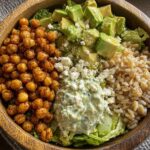roasted chickpea grain bowl