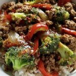 Ground Beef and Broccoli Stir-Fry