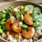 Sweet Chili Shrimp Rice Bowl